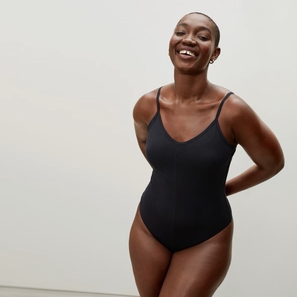 Everlane The Cami Black Bodysuit - Picture 4 of 8